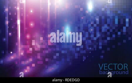Lines composed of glowing backgrounds Stock Vector