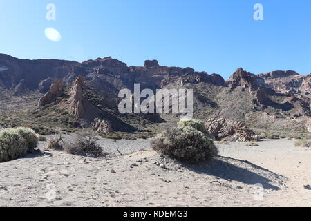 Tiede National Park on Tenerife in the Canary Islands Stock Photo