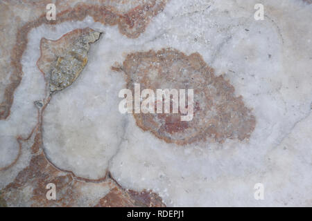 White - pink marble texture with natural pattern for background - Image Stock Photo