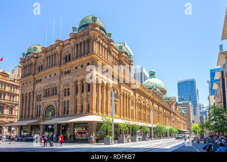 Queen Victoria Building, a heritage site in sydney Stock Photo