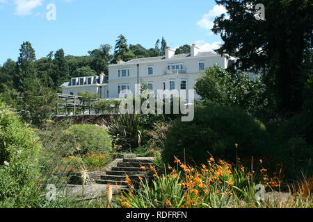 Views of Coworth Park Hotel and surrounding gounds Stock Photo