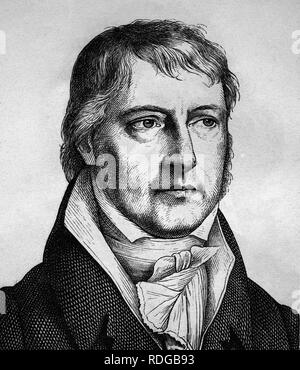 Historical Drawing, Georg Wilhelm Friedrich Hegel, 1770 - 1831, A ...