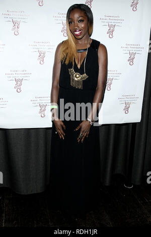 NEW YORK, NY - JUNE 18:  Estelle attends the 2nd annual Millennial Ball 2.0 for Gabrielle's Angel Foundation for cancer research at Marquee on June 18, 2013 in New York City.  (Photo by Steve Mack/S.D. Mack Pictures) Stock Photo