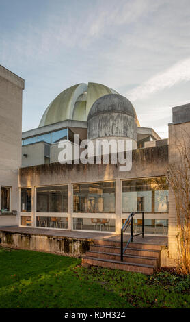 The gardens and buildings of women-only Murray Edwards College, Cambridge University, UK Stock Photo