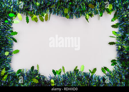 Christmas background still life with decorations and space for type Stock Photo