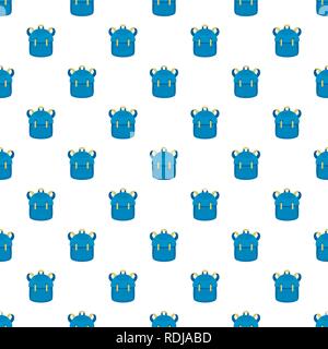Kid backpack pattern seamless vector repeat for any web design Stock Vector