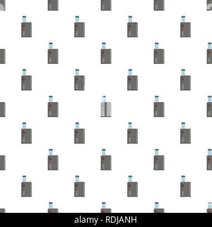 Vaping box pattern seamless vector repeat for any web design Stock Vector