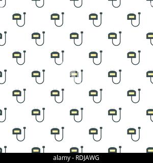 Charge vape set pattern seamless vector repeat for any web design Stock Vector