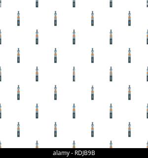 Vaping pen pattern seamless vector repeat for any web design Stock Vector