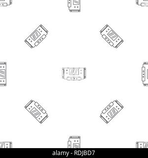 Digital panel icon. Outline illustration of digital panel vector icon for web design isolated on white background Stock Vector