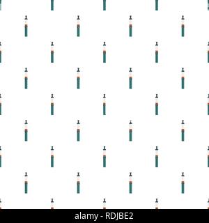 Modern vape pen pattern seamless vector repeat for any web design Stock Vector
