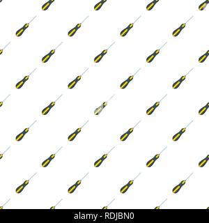 Screwdriver pattern seamless vector repeat for any web design Stock Vector