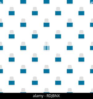 Vaping liquid bottle pattern seamless vector repeat for any web design Stock Vector