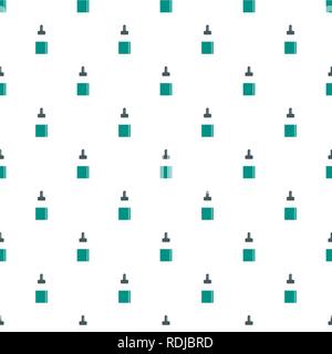 Vape liquid reserve pattern seamless vector repeat for any web design Stock Vector