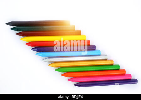 Beautiful colored .Color for drawing. Isolated on the white background. Stock Photo