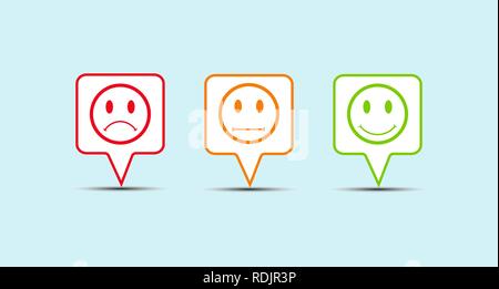 3 speech bubble contours - question,  answer and gear Stock Vector