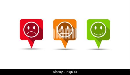 3 speech bubble contours - gear. question and answer Stock Vector