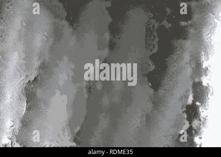 Patina texture of a silver gray foil metal Stock Photo