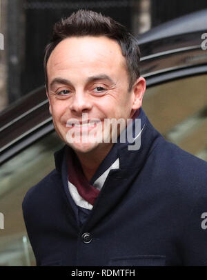 Anthony McPartlin arrives at Britain's Got Talent auditions at the London Palladium. Stock Photo