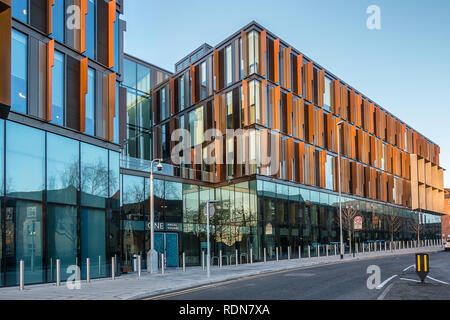 One Angel Square the offices of Northamptonshire County Council Stock Photo