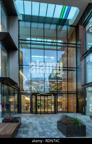 One Angel Square the offices of Northamptonshire County Council Stock Photo