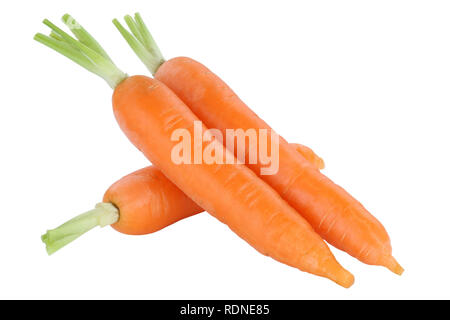 Carrots carrot sliced slice healthy eating vegetable isolated on a white background Stock Photo