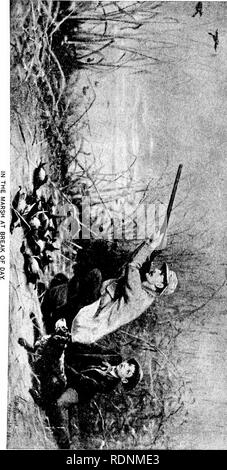 . Shooting on upland, marsh, and stream. A series of articles written by prominent sportsmen, descriptive of hunting the upland birds of America ... Game and game-birds; Hunting. '^wn' (139). Please note that these images are extracted from scanned page images that may have been digitally enhanced for readability - coloration and appearance of these illustrations may not perfectly resemble the original work.. Leffingwell, William Bruce, ed. Chicago, Rand, McNally Stock Photo