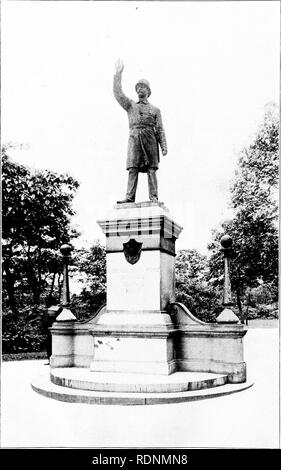 . The west parks and boulevards of Chicago. Parks. STATUE COMMEMORATING HAYMARKET RIOT OF 1886 Union Park—1892. Please note that these images are extracted from scanned page images that may have been digitally enhanced for readability - coloration and appearance of these illustrations may not perfectly resemble the original work.. Chicago (Ill. ) West Chicago Park Commissioners. [Chicago Stock Photo