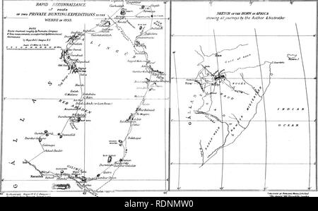 Seventeen trips through Somaliland and a visit to Abyssinia; with