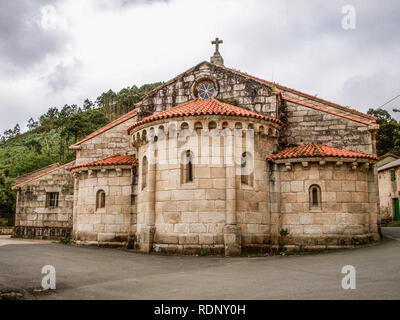 Santo Tomas de Monteagudo church in Arteixo (Spain) Stock Photo