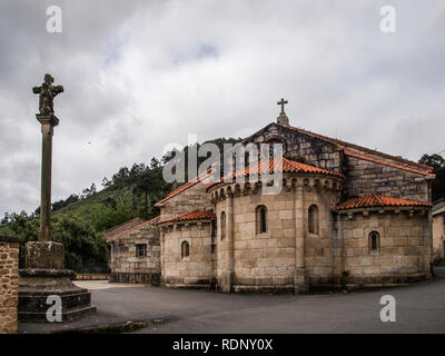 Santo Tomas de Monteagudo church in Arteixo (Spain) Stock Photo