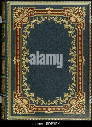 vintage book cover Stock Photo