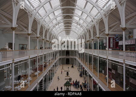 Museum in Edinburgh, Scotland Stock Photo