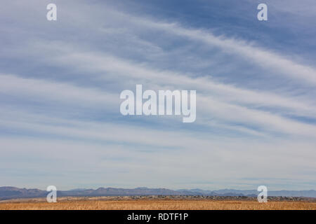 Clouds and skies, cirrus Stock Photo
