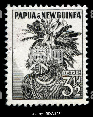 Postage stamp from Papua New Guinea in the Pictorial Definitives series issued in Stock Photo