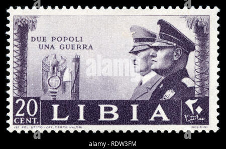 Postage stamp from Italian Libya 1941 Stock Photo
