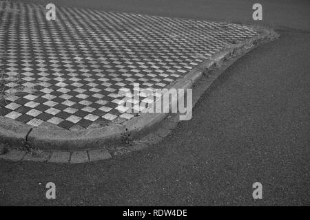 Pavement Part of Race Tracks Roads Stock Photo