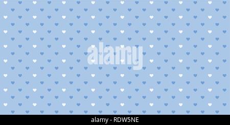 blue background with hearts vector illustration EPS10 Stock Vector