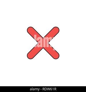 Dispute flat icon. Colored sign from personality collection. Creative ...