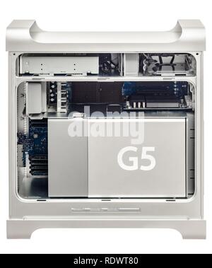 Apple Power Macintosh G5 Late 2005 03 Stock Photo - Alamy