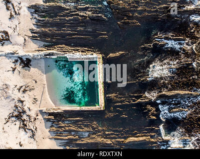 Sea Point tidal pool, Cape Town South Africa Stock Photo