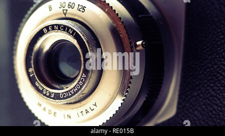 Bencini. Italian photo camera Stock Photo