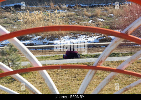 In the Saheli Park, Shahr chay, West Azerbaijan province, Urmia, Iran Stock Photo