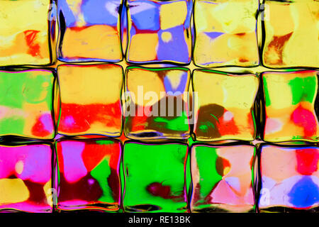 Colorful image distorted through square blocks Stock Photo - Alamy