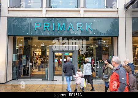 Primark shopping store Princes Street Edinburgh Scotland, UK Europe ...