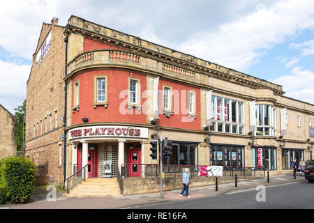 The Playhouse Cinema theatre and arts centre, Bondgate Without, Alnwick, Northumberland, England, United Kingdom Stock Photo