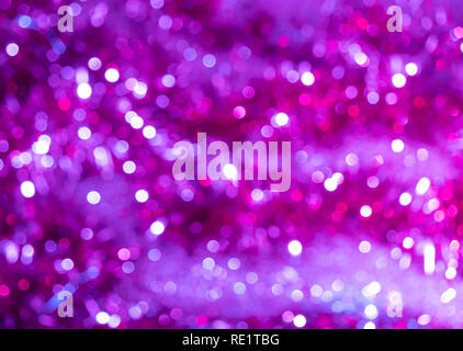 Abstract purple background with bokeh Stock Photo