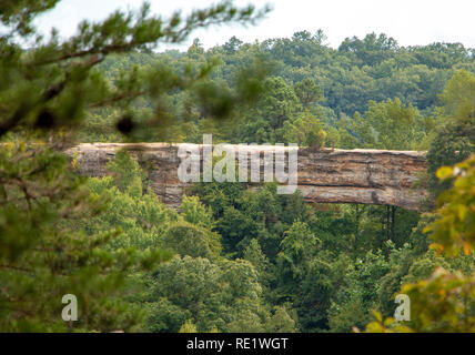 red river gorge rock bridge Stock Photo