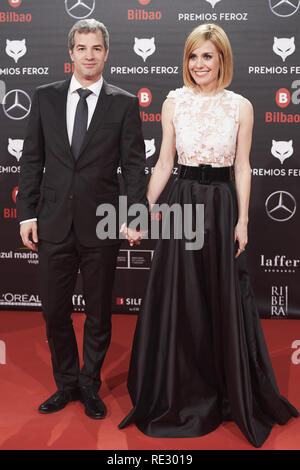 Re Rallo Spain. 19th Jan, 2019. Alexandra Jimenez, Luis Rallo attends the 2019 ...
