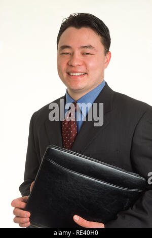 Young Asian Businessman Stock Photo